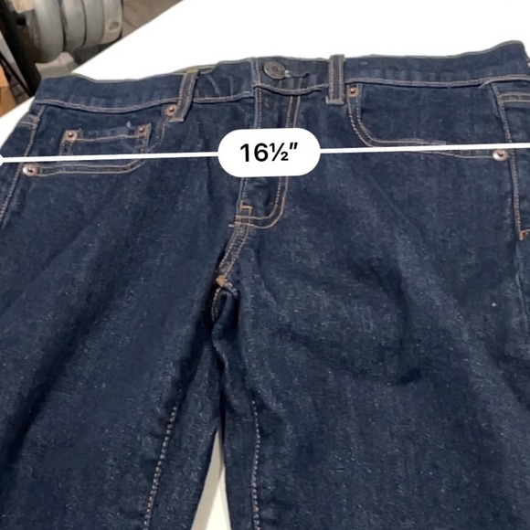 GAP Women's Straight Leg Jeans - Midnight Indigo - Picture 6 of 8